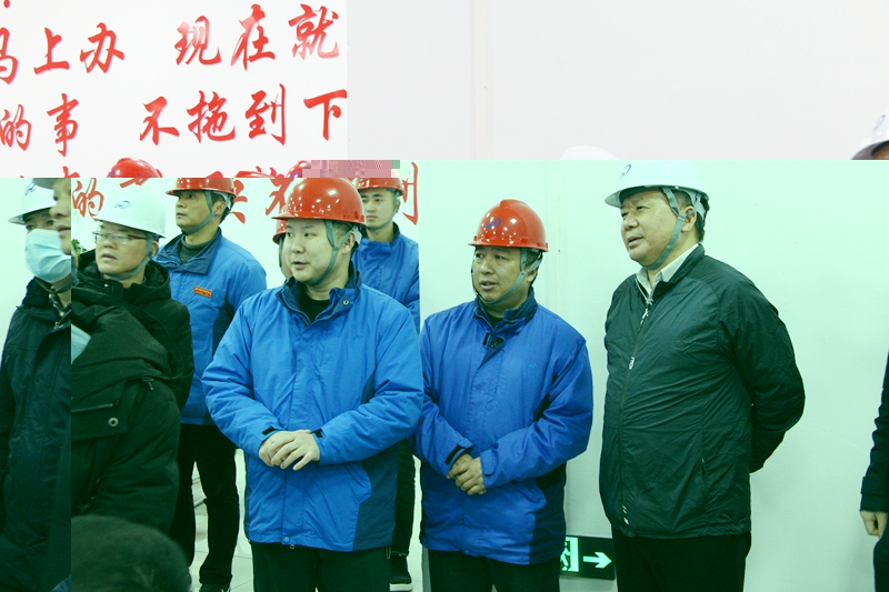 省应急管理厅党委书记、厅长张海阁来公司检查安全生产工作